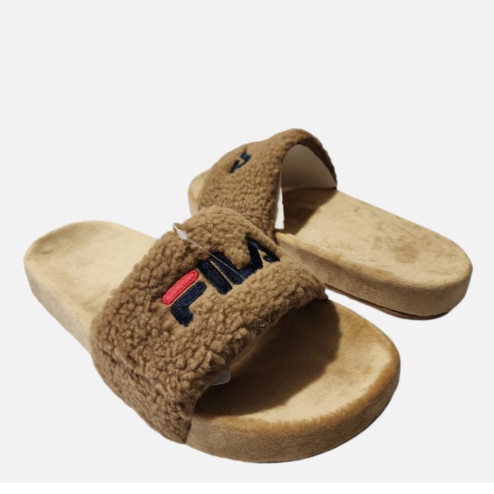 Fila Fuzzy Drifter Women's Slide Sandals‎ Size 8 NWT